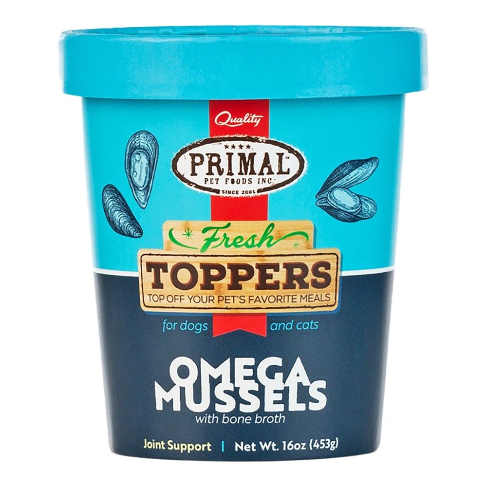 Primal Frozen Omega Mussel Elixir 16oz