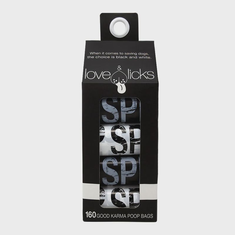 Metro Paws Poop Bags Love Licks 160ct