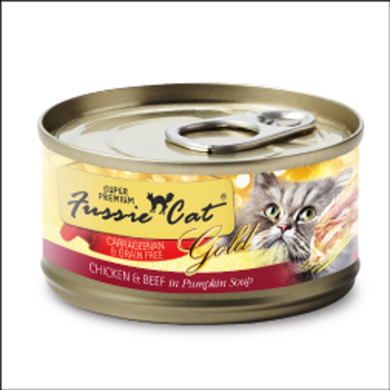 Fussie Cat Can Chicken &amp; Beef 3oz