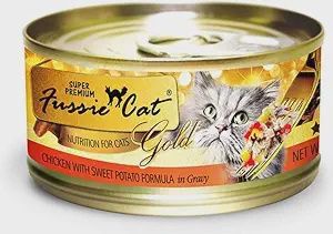 Fussie Cat Can Chicken &amp; Sweet Potato 3oz