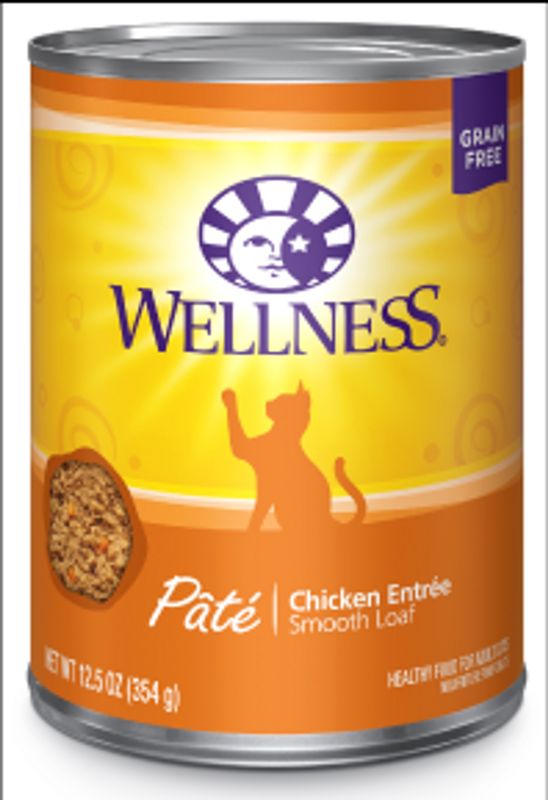 Wellness Cat Can Pate Chicken 12.5oz