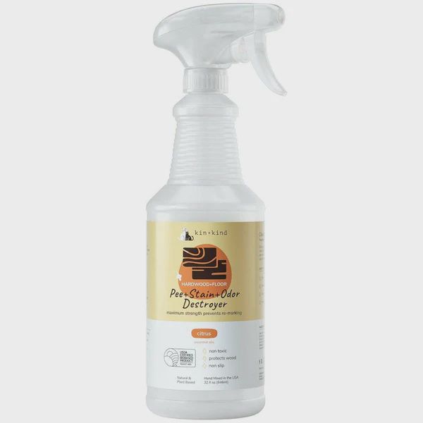 Kin + Kind Hardwood Floor Citrus Hardwood Cleaner 32oz