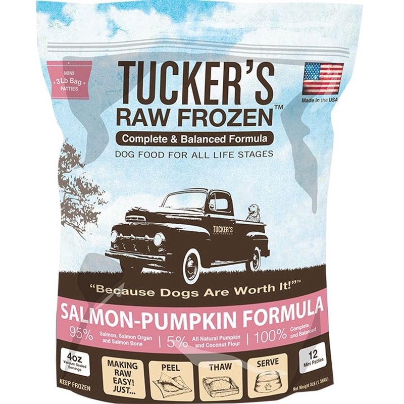 Tuckers Dog Frozen Raw Salmon &amp; Pumpkin Formula