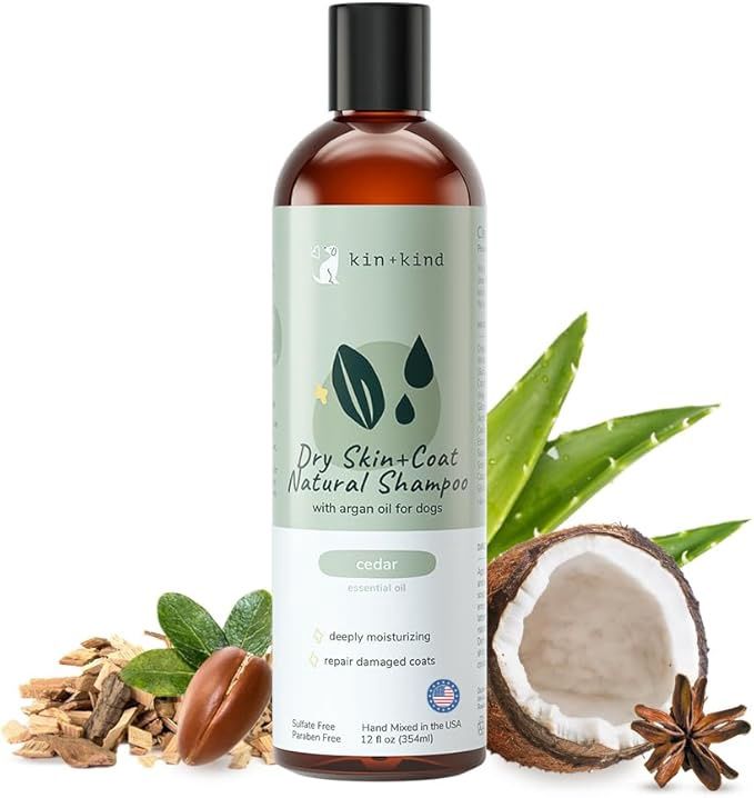 Kin + Kind Dog Dry Skin Cedar Shampoo 12oz