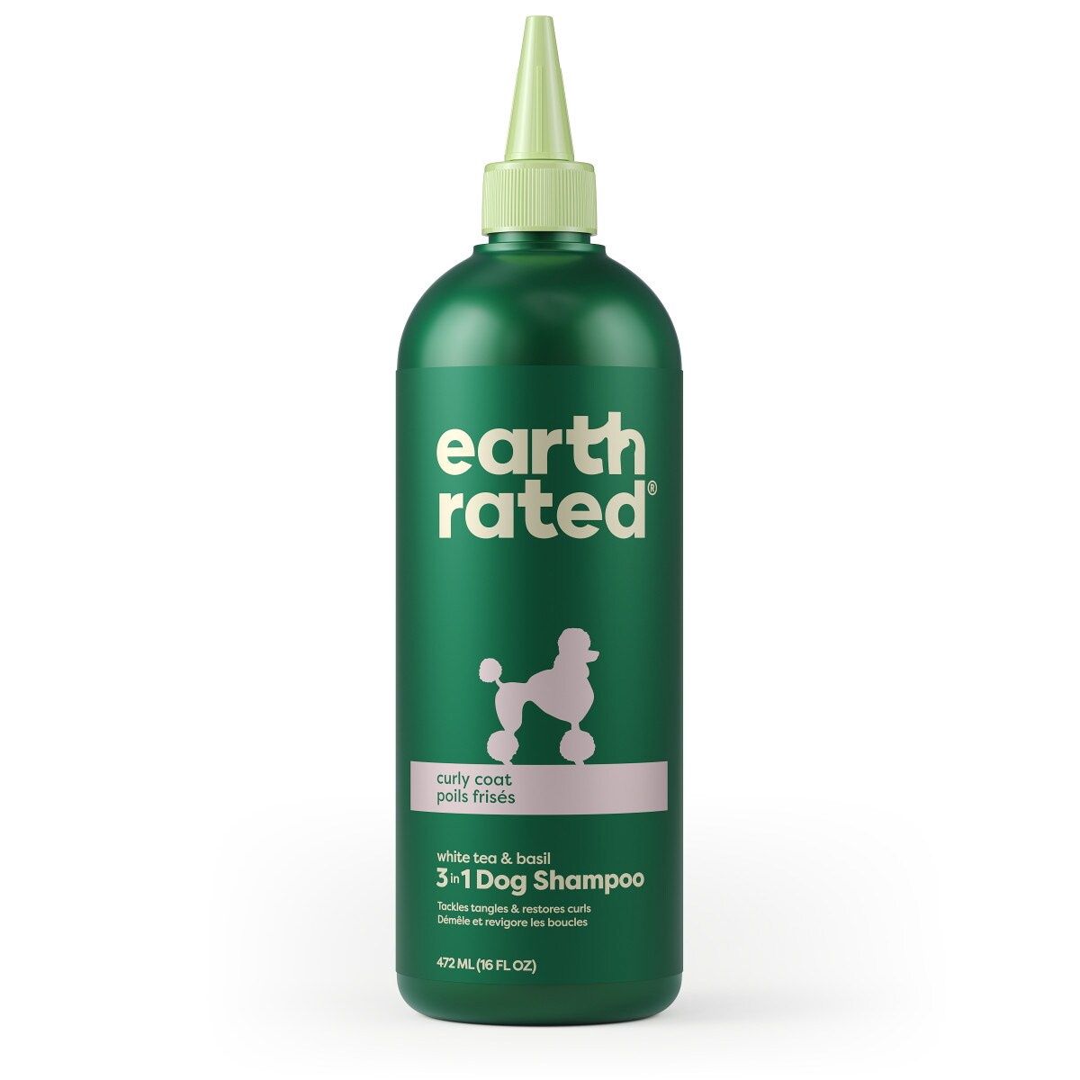 Earth Rated Dog Shampoo Curly Hair 16oz
