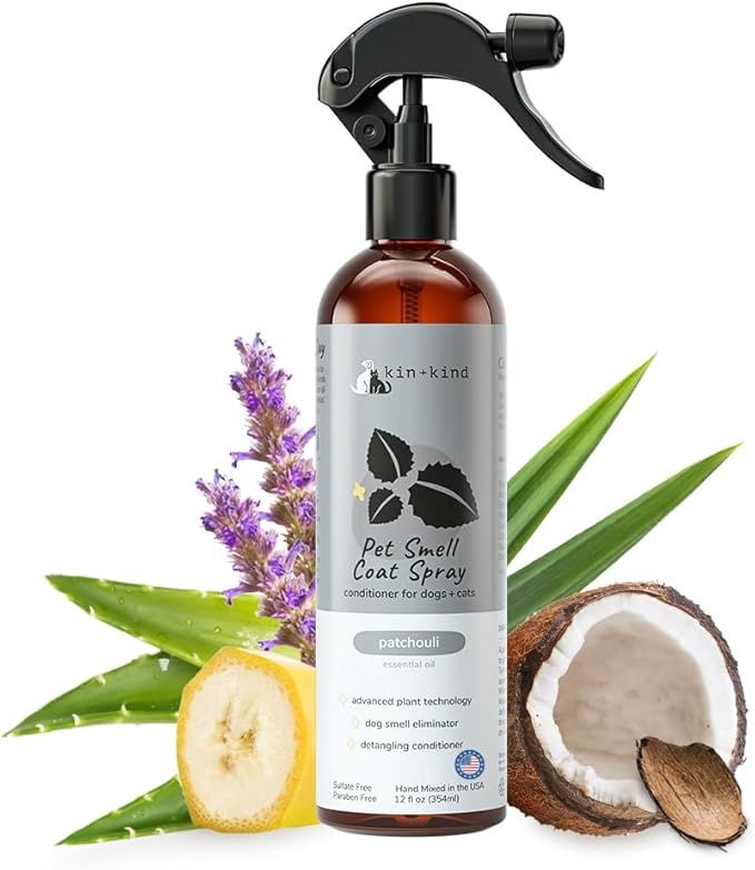 Kin + Kind Dog Coat Smell Spray Patchouli 12oz