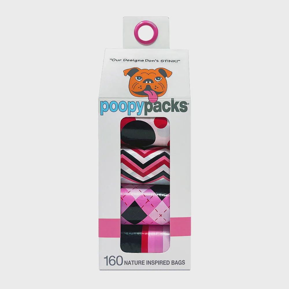 Metro Paws Poop Bags Pink 160ct