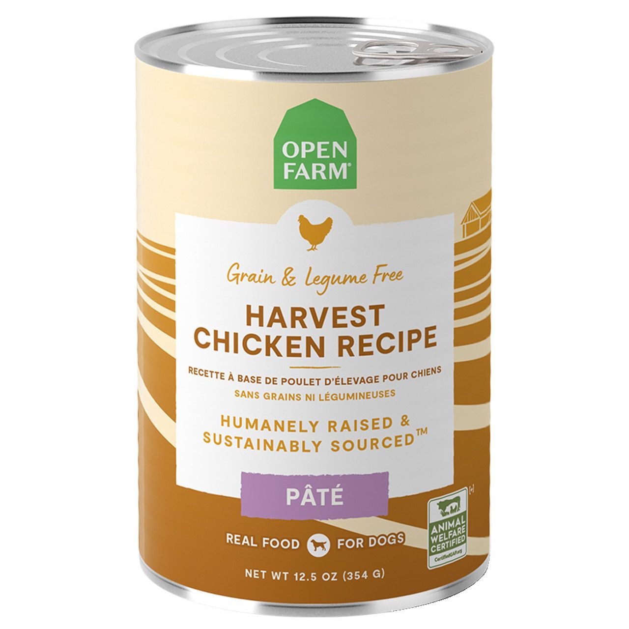 Open Farm Dog Can Chicken Pate 12.5oz