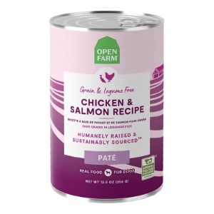 Open Farm Dog Can Chicken &amp; Salmon Pate 12.5oz