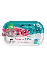 Open Farm Cat Can Grain Free Topper Salmon &amp; Cod 3.17oz