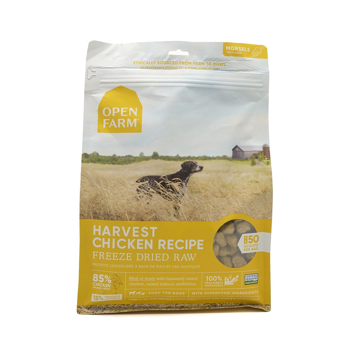 Open Farm Dog Freeze Dried Morsels Chicken, Size: 3.5oz