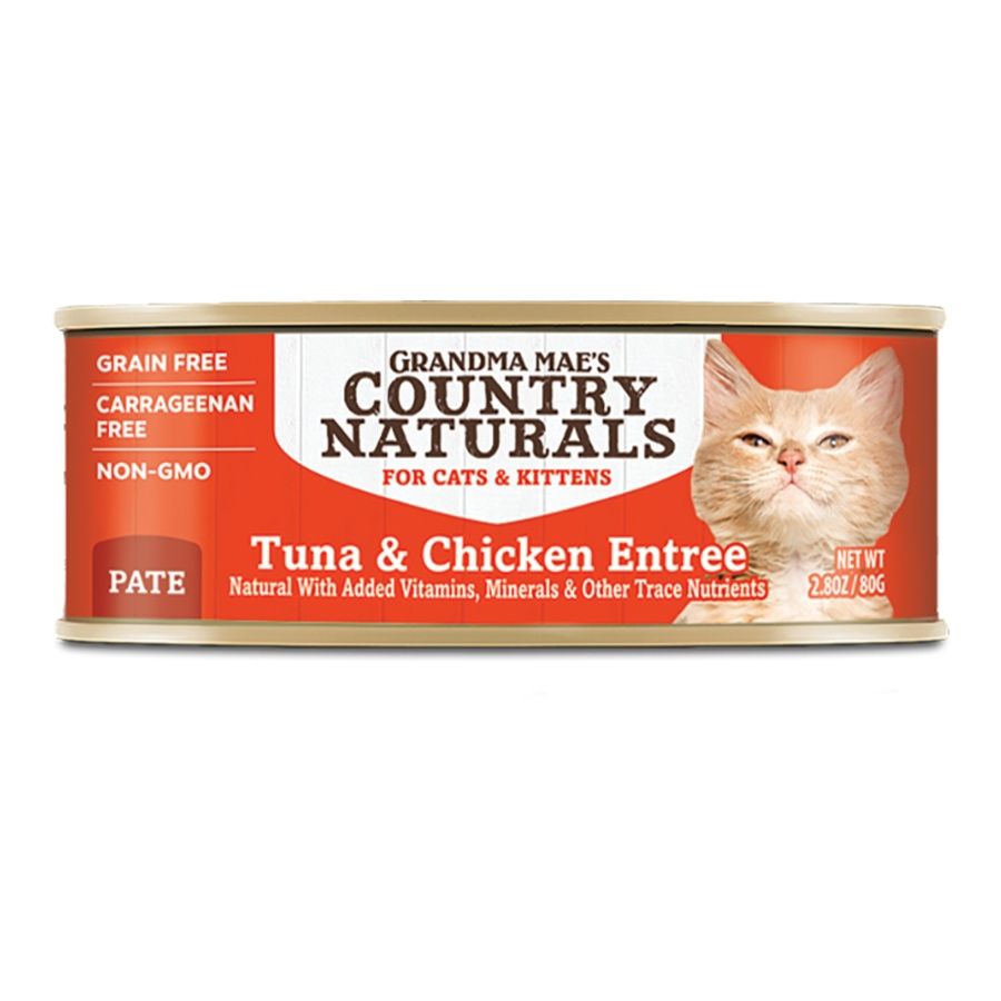 Grandma Mae&#39;s Cat Pate Tuna &amp; Chicken Entrée 2.8oz