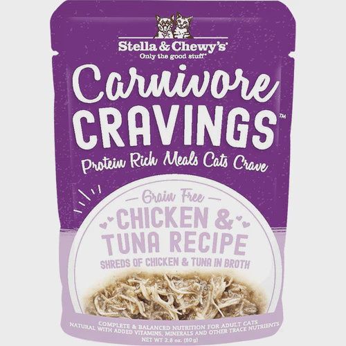 Stella &amp; Chewy&#39;s Cat Carnivore Cravings Chicken &amp; Tuna 2.8oz