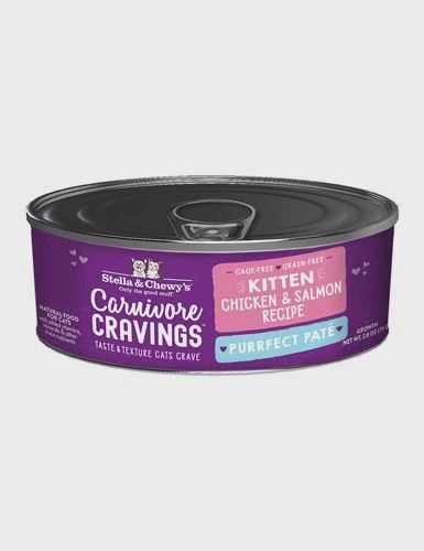Stella &amp; Chewy&#39;s Cat Carnivore Cravings Pate Kitten Chicken &amp; Salmon 2.8oz