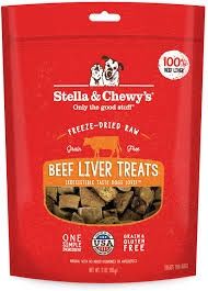 Stella &amp; Chewy&#39;s Dog Freeze-Dried Treat Beef Liver 3oz