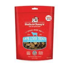 Stella &amp; Chewy&#39;s Dog Freeze-Dried Treat Lamb Liver 3oz