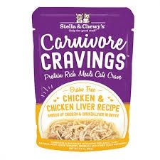 Stella &amp; Chewy's Cat Carnivore Cravings Chicken &amp; Chicken Liver 2.8oz