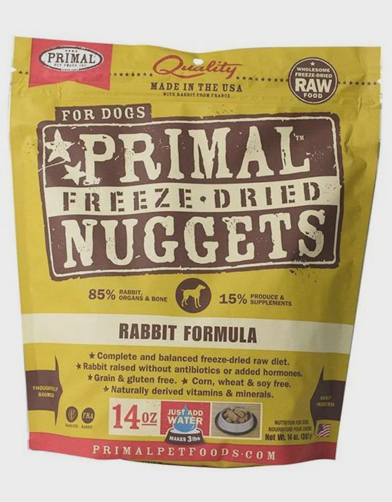 Primal Dog Freeze Dried Rabbit 14oz