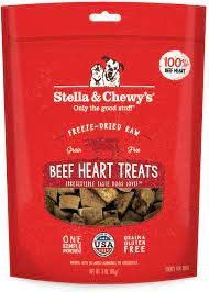 Stella &amp; Chewy&#39;s Dog Freeze-Dried Treat Beef Heart 3oz