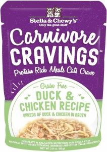 Stella &amp; Chewy&#39;s Cat Carnivore Cravings Duck &amp; Chicken 2.8oz