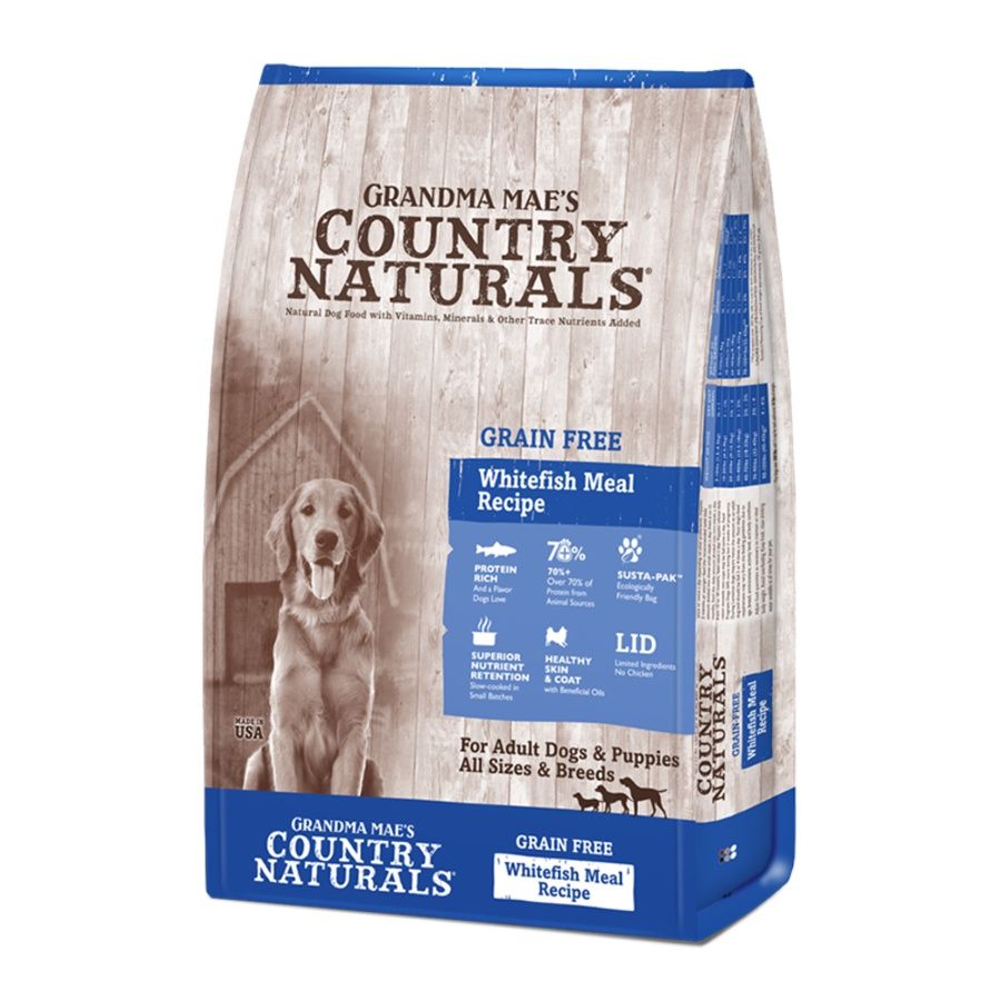 Grandma Mae&#39;s Dog Grain Free Whitefish, Size: 25lb