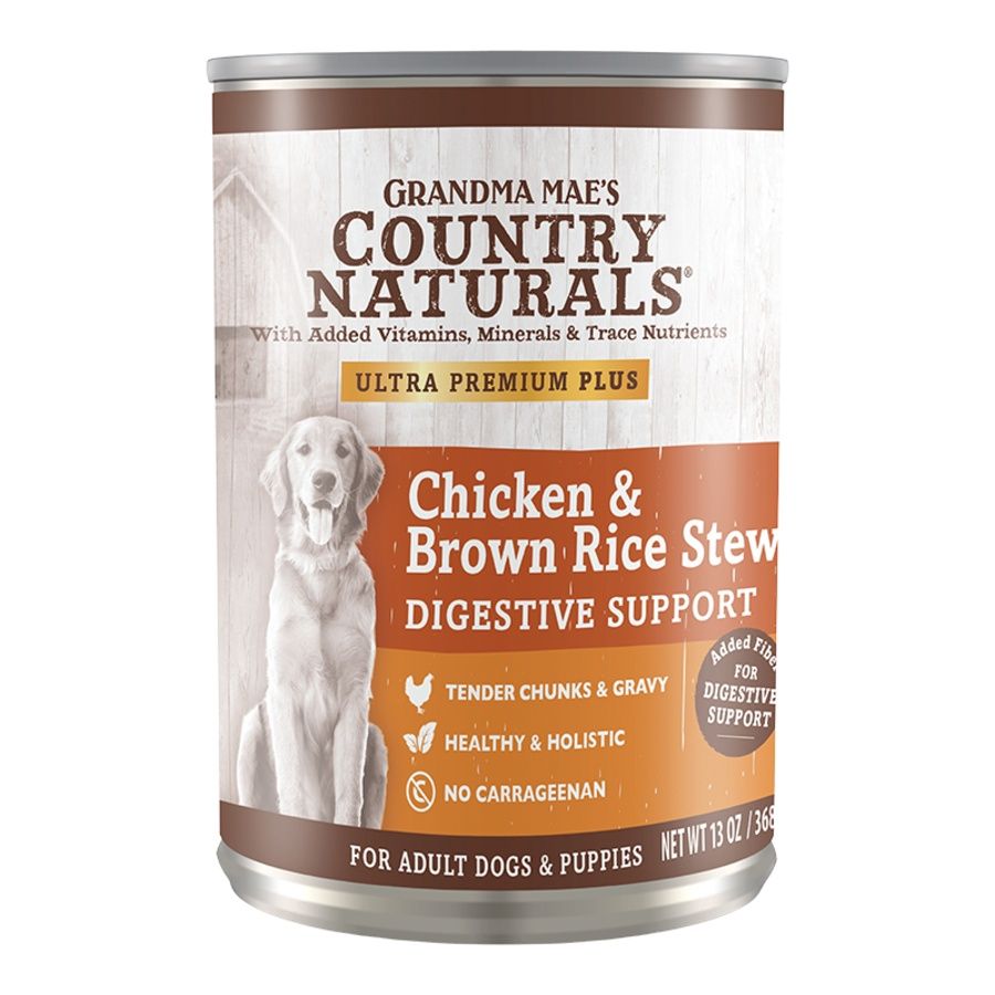 Grandma Mae&#39;s Dog Stew Chicken &amp; Brown Rice 13oz