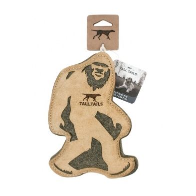 Tall Tails Dog Natural Leather &amp; Wool Big Foot 9''