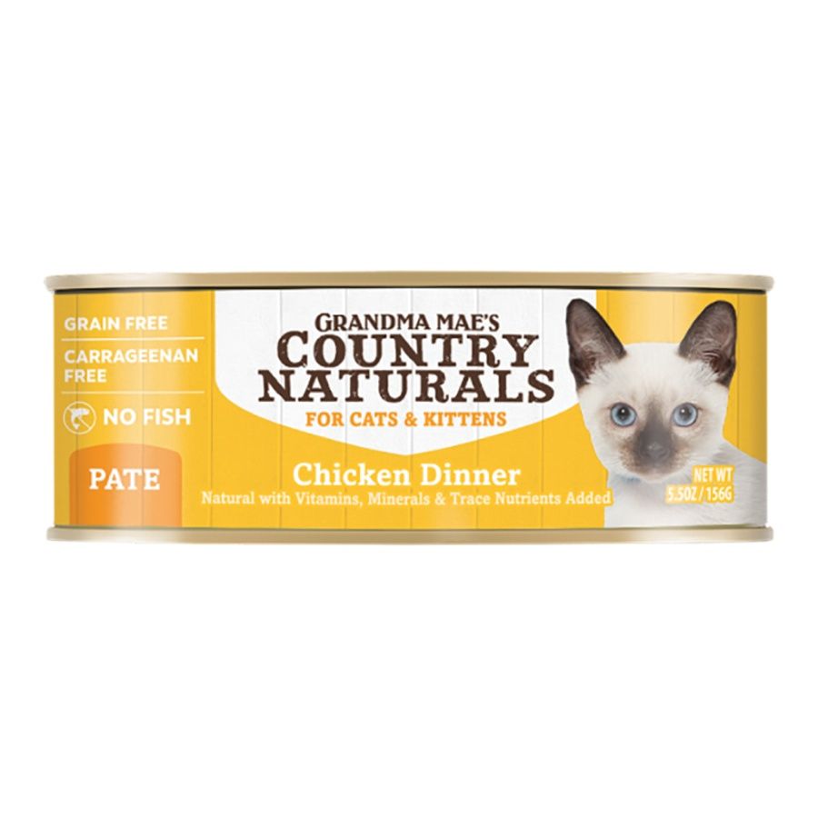 Grandma Mae&#39;s Cat Pate Chicken Dinner 5.5oz