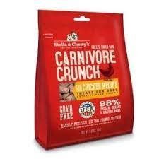 Stella &amp; Chewy&#39;s Dog Carnivore Crunch Chicken 3.25oz