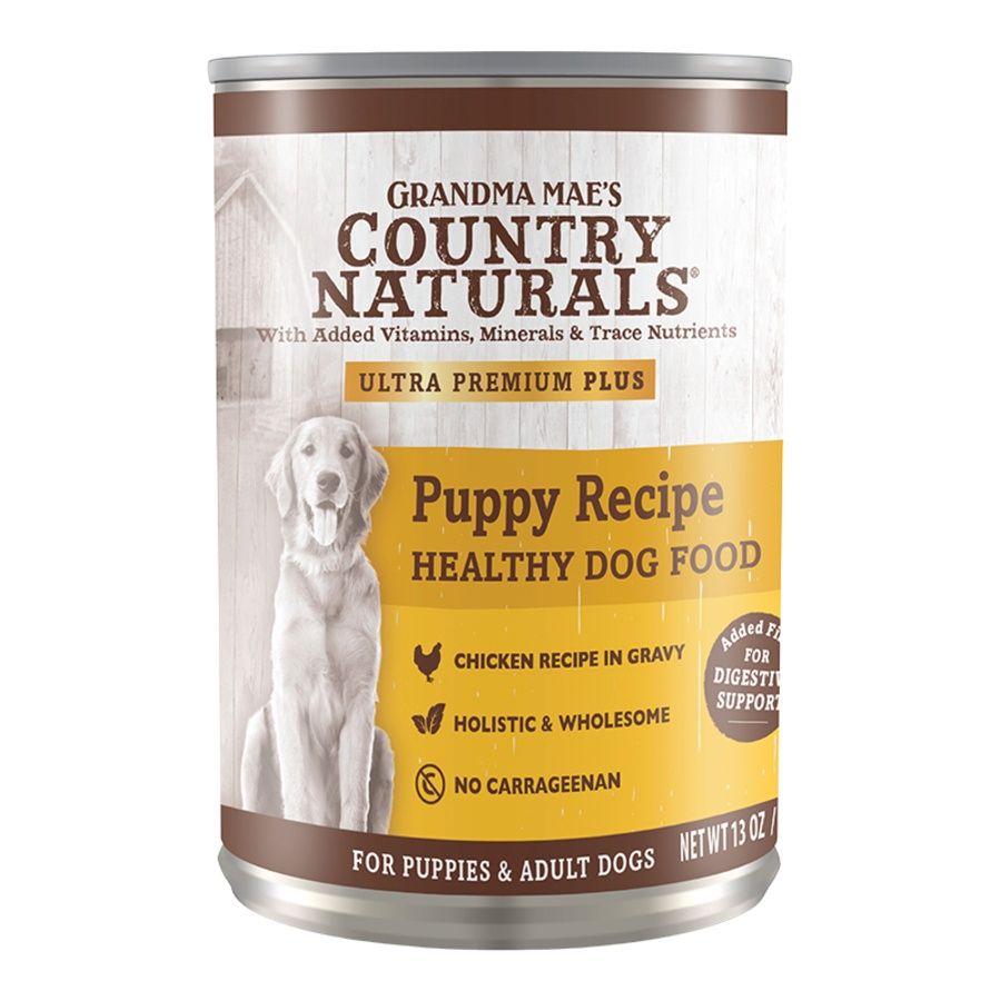 Grandma Mae&#39;s Dog Pate Puppy Chicken 13oz