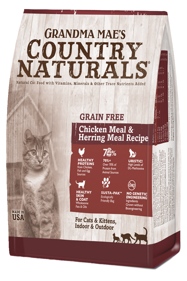 Grandma Mae&#39;s Cat Grain Free Chicken &amp; Herring, Size: 3lb