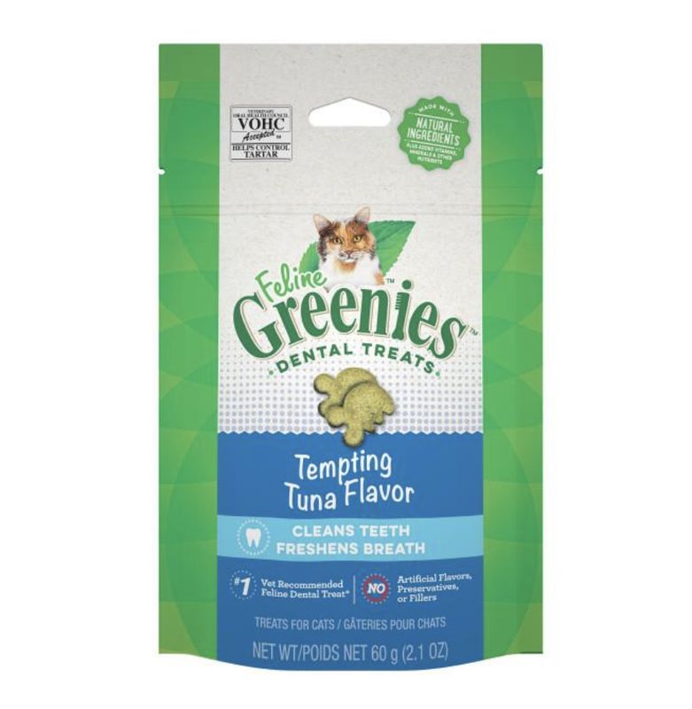 Greenies Cat Dental Treat Tuna 2.1oz