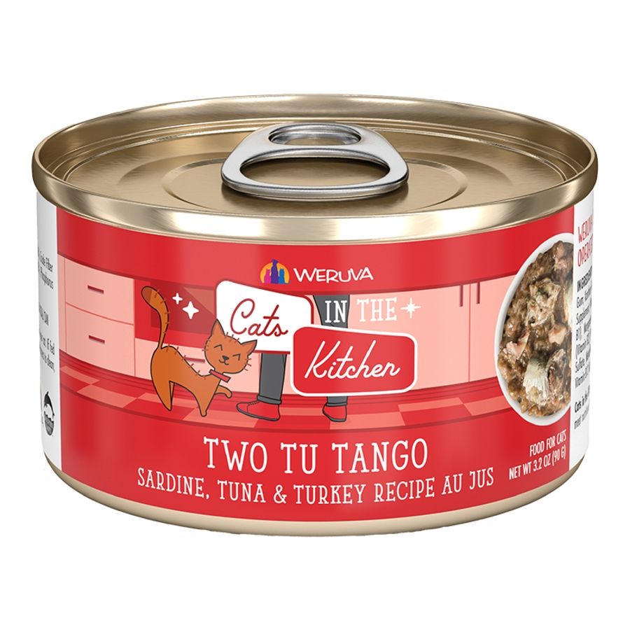Weruva Cat In The Kitchen Two Tu Tango Can 3.2oz