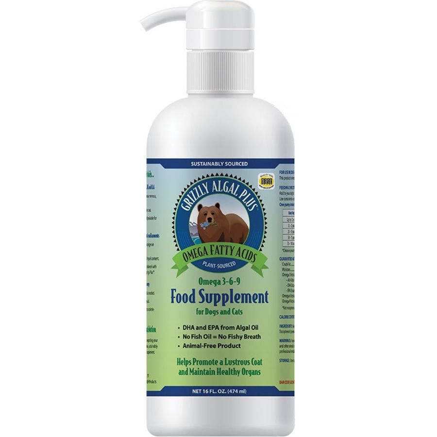 Cloud Star Dog &amp; Cat Grizzly Algal Oil Plus 16oz
