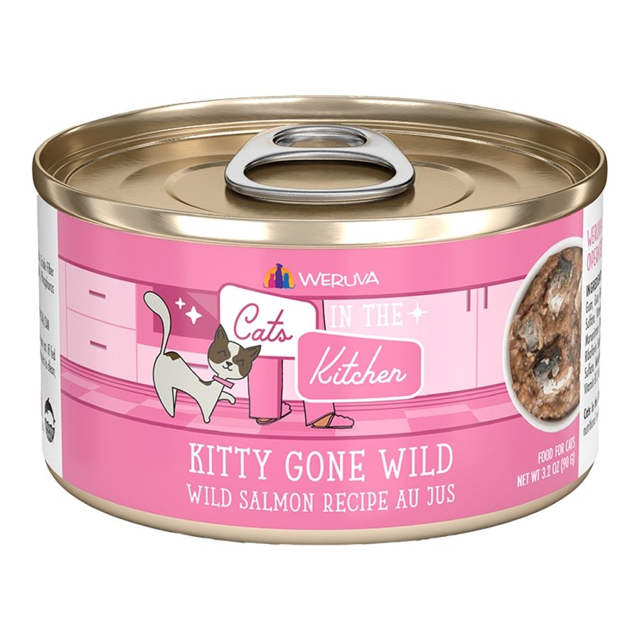Weruva Cat In The Kitchen Salmon, Size: 3.2oz