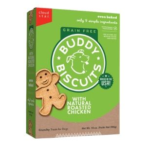 CloudStar Dog Buddy Biscuits Grain Free Chicken 14oz