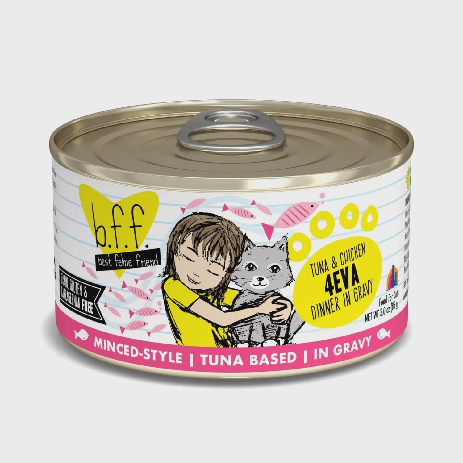 Weruva Cat BFF 4eva Tuna &amp; Chicken Can, Size: 3oz