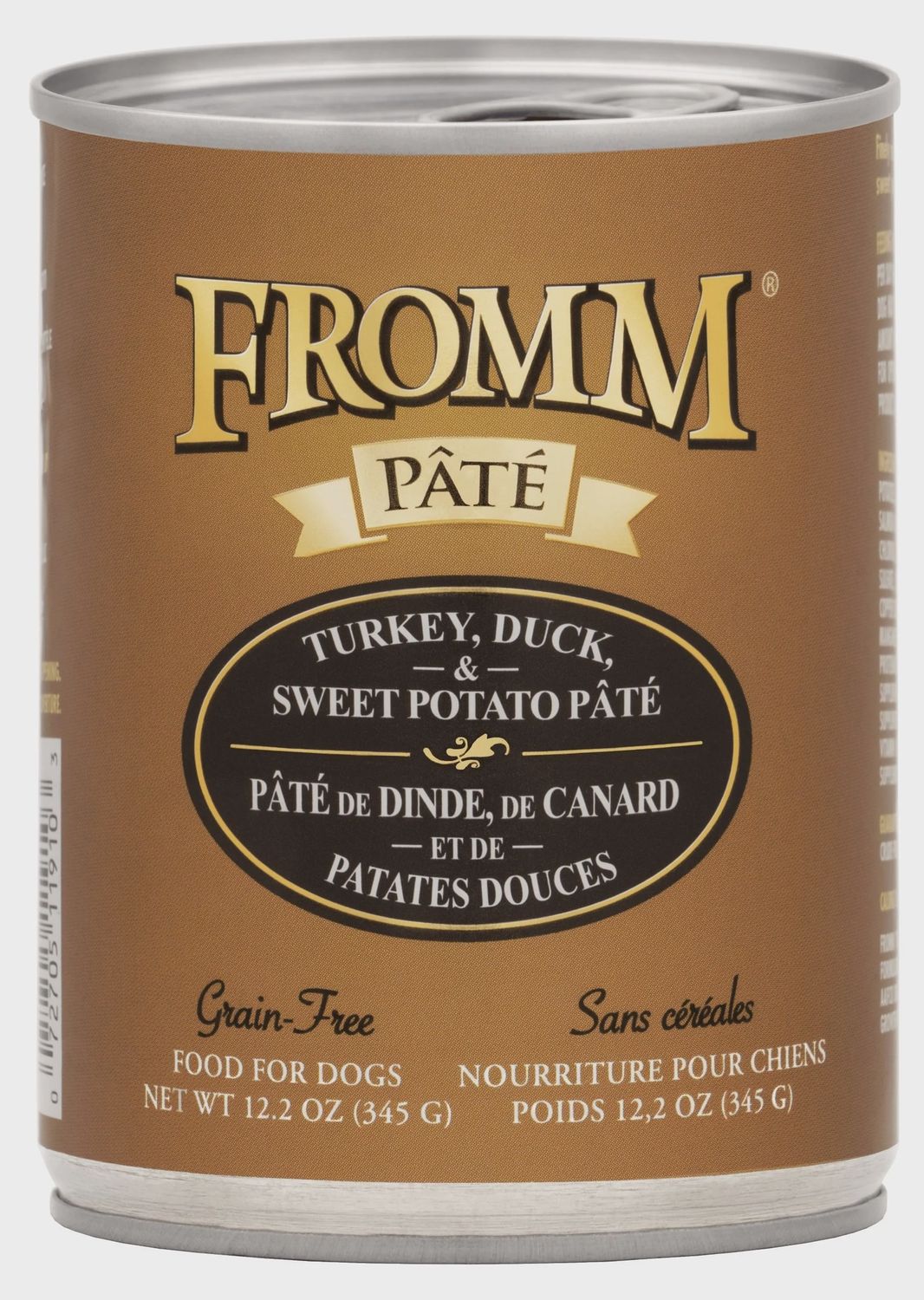 Fromm Dog Turkey Duck &amp; Sweet Potato Pate Can 12.2oz