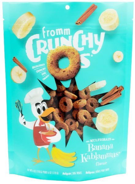 Fromm Dog Crunchy O&#39;s Banana Flavor 6oz