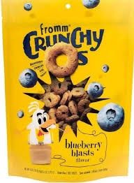 Fromm Dog Crunchy O&#39;s Blueberry 6oz