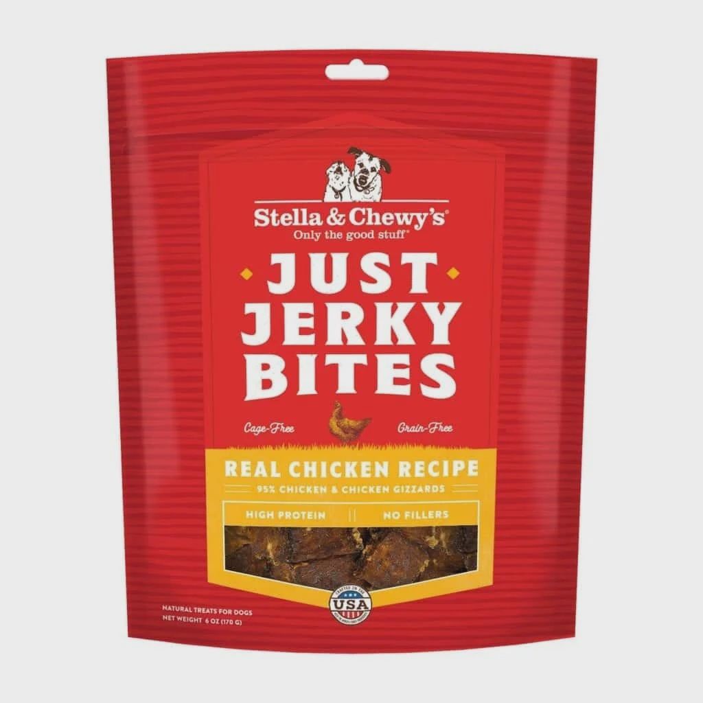 Stella &amp; Chewy&#39;s Dog Jerky Bites Chicken 6oz