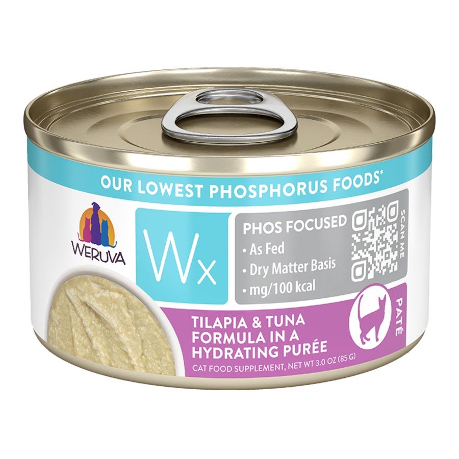 Weruva Cat Wx Tilapia &amp; Tuna Puree Can 3oz