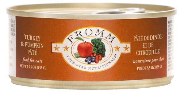 Fromm Cat Turkey &amp; Pumpkin Pate Can 5oz
