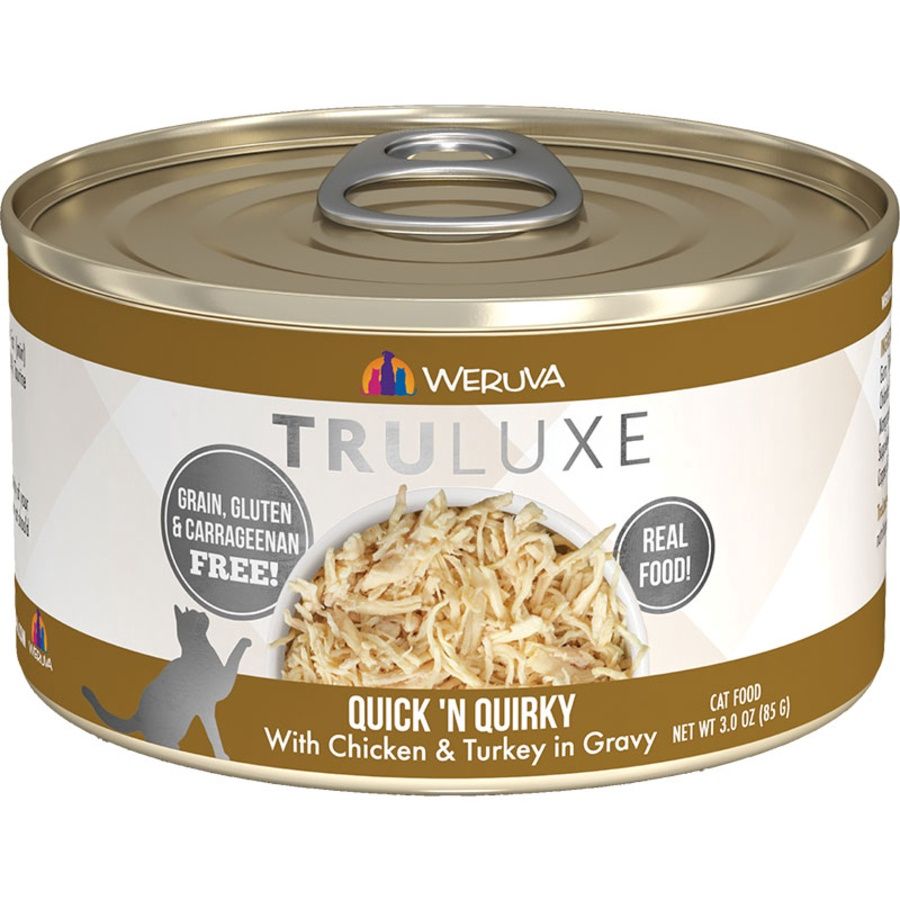 Weruva Cat Truluxe Quick &#39;N Quirky Can, Size: 3oz