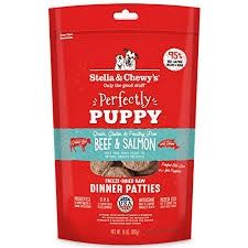 Stella &amp; Chewy&#39;s Dog Freeze-Dried Patties Puppy Beef &amp; Salmon 14oz