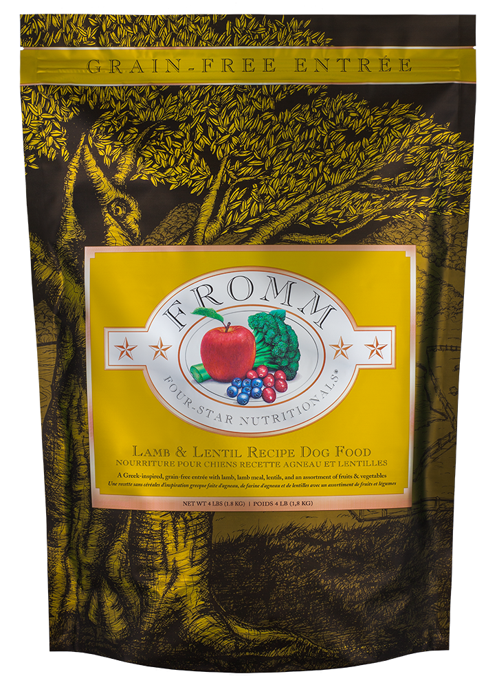 Fromm Dog 4 Star Lamb and Lentil, Size: 4 lb