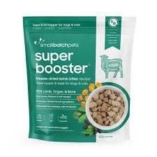 Small Batch Dog &amp; Cat Freeze-Dried Super Booster Lamb Bites 7oz
