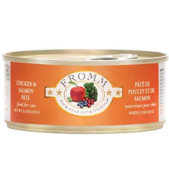 Fromm Cat Chicken &amp; Salmon Pate Can 5oz