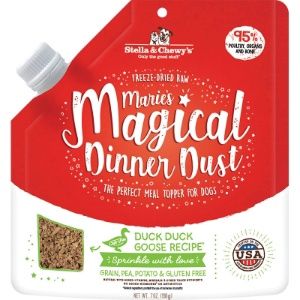 Stella &amp; Chewy&#39;s Dog Freeze-Dried Magical Dust Duck 7oz
