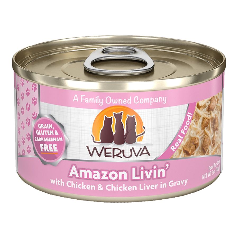 Weruva Cat Amazon Livin&#39; Can, Size: 3oz